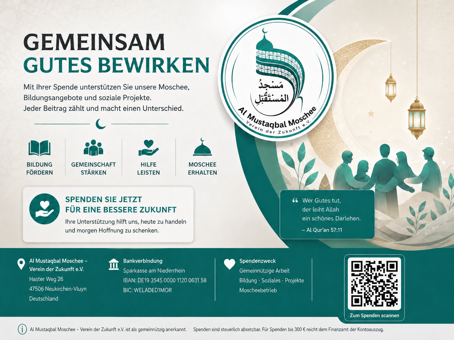 Gemeinsam Gutes bewirken