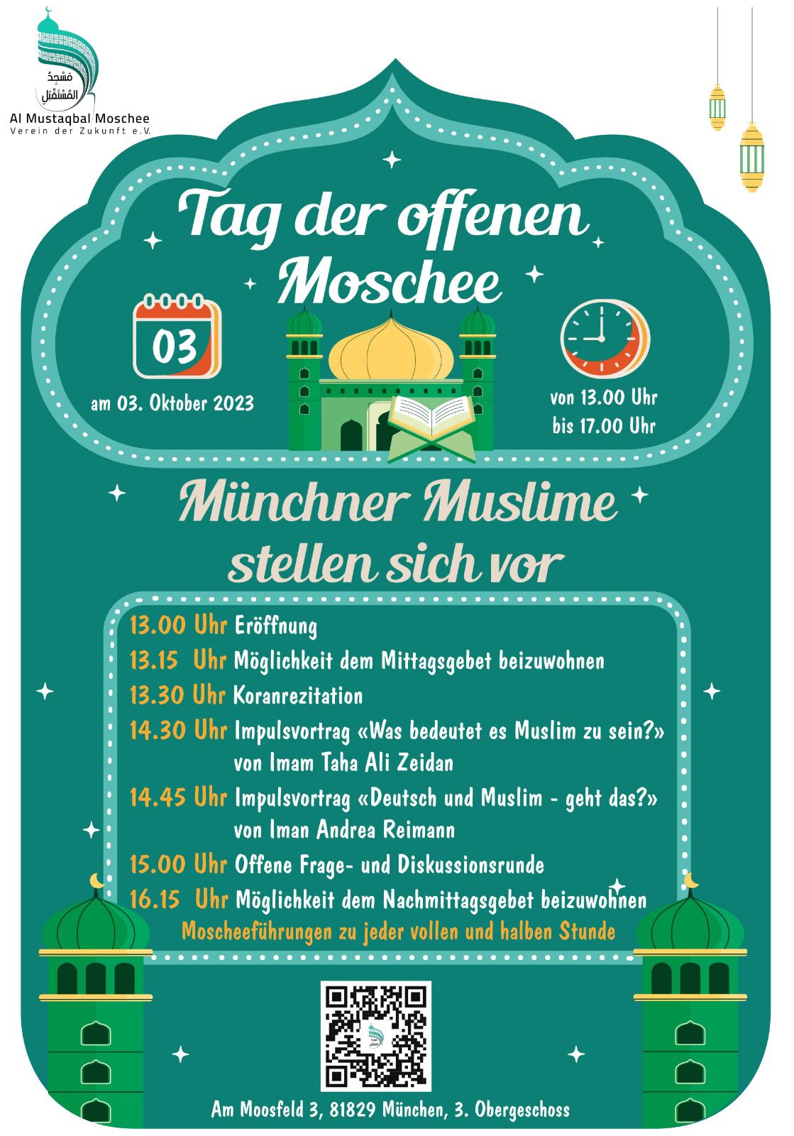 Tag Der Offenen Moschee - Verein Der Zukunft E. V.